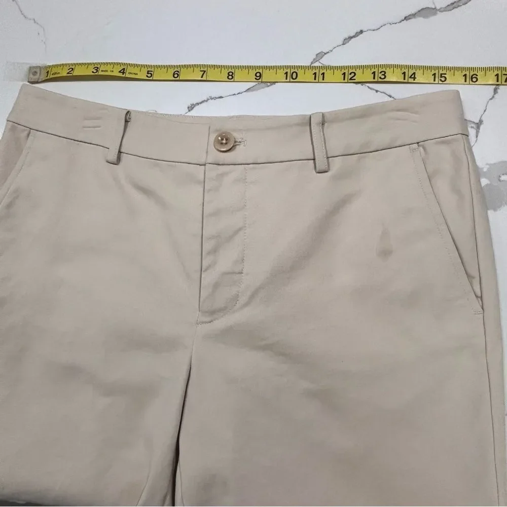 Lauren Ralph Lauren | Women’s Classic Tan Bermuda Chino 10” Casual Shorts Size 6